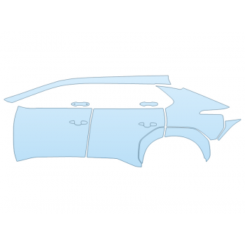 2026 TOYOTA BZ XLE DRIVER SIDE paint protection film kit