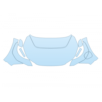 2026 TOYOTA BZ XLE HOOD FENDERS MIRRORS FULL (WRAPPED EDGES) PPF kit 2026 TOYOTA BZ XLE HOOD FENDERS MIRRORS FULL (WRAPPED EDGES) paint protection film kit