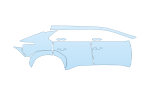 2027 TOYOTA BZ XLE PASSENGER SIDE