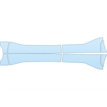 2026 TOYOTA BZ XLE ROCKERS paint protection film kit