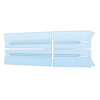 2025 KIA SORENTO S ROCKERS paint protection film kit