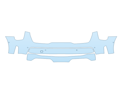 2025 KIA SORENTO SX BUMPER W SENSORS paint protection film kit