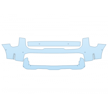 2025 KIA SORENTO X-LINE BUMPER W SENSORS paint protection film kit