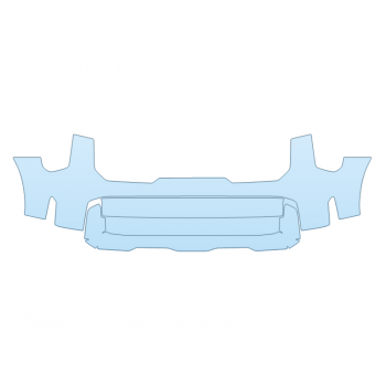 2025 KIA SORENTO X-LINE SX PRESTIGE BUMPER paint protection film kit