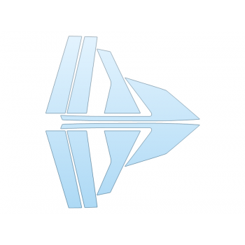 2026 KIA SPORTAGE PLUG IN HYBRID EX PREMIUM B C D PILLARS PPF kit 2026 KIA SPORTAGE PLUG IN HYBRID EX PREMIUM B C D PILLARS paint protection film kit