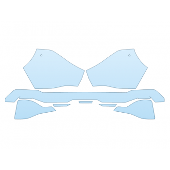 2026 KIA SPORTAGE PLUG IN HYBRID X-LINE REAR BUMPER W SENSORS PPF kit 2026 KIA SPORTAGE PLUG IN HYBRID X-LINE REAR BUMPER W SENSORS paint protection film kit