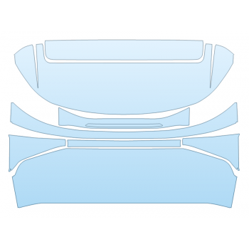2026 KIA SPORTAGE PLUG IN HYBRID X-LINE FULL REAR HATCH NO EMBLEMS paint protection film kit