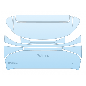2026 KIA SPORTAGE PLUG IN HYBRID X-LINE FULL REAR HATCH W/EMBLEMS paint protection film kit