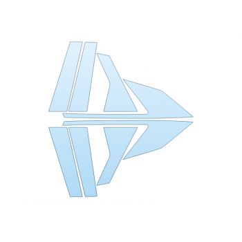 2026 KIA SPORTAGE PLUG IN HYBRID X-LINE B C D PILLARS PPF kit 2026 KIA SPORTAGE PLUG IN HYBRID X-LINE B C D PILLARS paint protection film kit