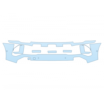 2026 KIA SPORTAGE PLUG IN HYBRID X-LINE PRESTIGE BUMPER W SENSORS paint protection film kit