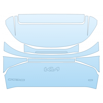 2026 KIA SPORTAGE PLUG IN HYBRID X-LINE PRESTIGE FULL REAR HATCH W/EMBLEMS PPF kit 2026 KIA SPORTAGE PLUG IN HYBRID X-LINE PRESTIGE FULL REAR HATCH W/EMBLEMS paint protection film kit