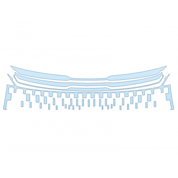 2026 KIA SPORTAGE PLUG IN HYBRID X-LINE PRESTIGE GRILL paint protection film kit