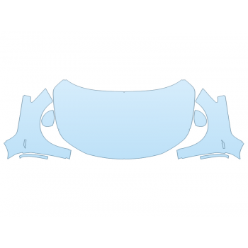 2024 ACURA INTEGRA A-SPEC HOOD FENDERS MIRRORS FULL (WRAPPED EDGES) paint protection film kit