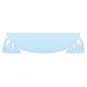 2024 ACURA INTEGRA BASE HOOD FENDERS MIRRORS 18 INCH STRAIGHT (WRAPPED EDGES) PPF kit 2024 ACURA INTEGRA BASE HOOD FENDERS MIRRORS 18 INCH STRAIGHT (WRAPPED EDGES) paint protection film kit