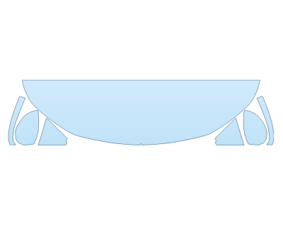 2025 ACURA INTEGRA BASE HOOD FENDERS MIRRORS 18 INCH STRAIGHT (WRAPPED EDGES) PPF kit 2025 ACURA INTEGRA BASE HOOD FENDERS MIRRORS 18 INCH STRAIGHT (WRAPPED EDGES) paint protection film kit