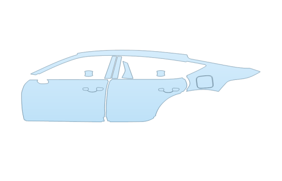 2027 ACURA INTEGRA TYPE S DRIVER SIDE paint protection film kit