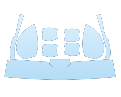 2025 ACURA INTEGRA TYPE S LUGGAGE MIRRORS DOOR CUPS PPF kit 2025 ACURA INTEGRA TYPE S LUGGAGE MIRRORS DOOR CUPS paint protection film kit