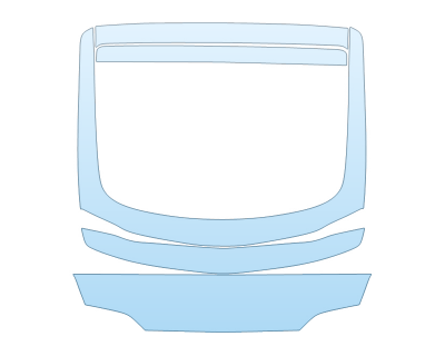 2025 ACURA INTEGRA TYPE S REAR HATCH PPF kit 2025 ACURA INTEGRA TYPE S REAR HATCH paint protection film kit