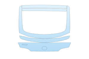 2027 ACURA INTEGRA TYPE S REAR HATCH W/EMBLEMS