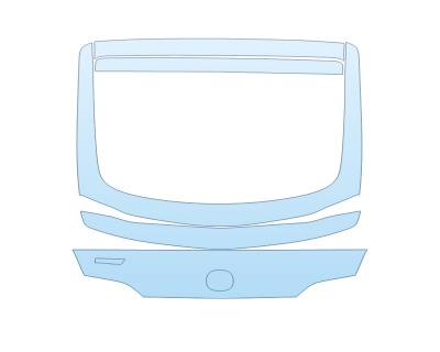 2025 ACURA INTEGRA TYPE S REAR HATCH W/EMBLEMS PPF kit 2025 ACURA INTEGRA TYPE S REAR HATCH W/EMBLEMS paint protection film kit