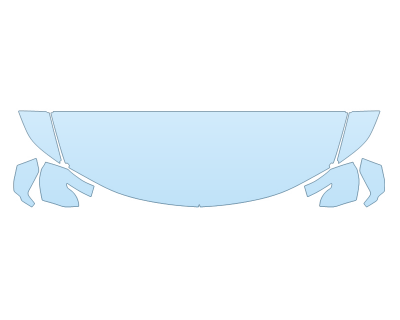 2025 ACURA ZDX A-SPEC HOOD FENDERS MIRRORS 24 INCH STRAIGHT (WRAPPED EDGES) PPF kit 2025 ACURA ZDX A-SPEC HOOD FENDERS MIRRORS 24 INCH STRAIGHT (WRAPPED EDGES) paint protection film kit