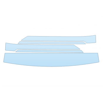 2025 ACURA ZDX A-SPEC ROOF PILLARS paint protection film kit