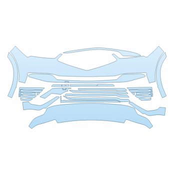 2026 ACURA ZDX TYPE S BUMPER paint protection film kit