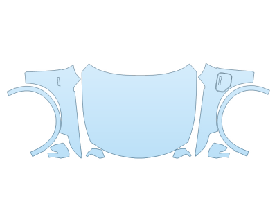 2025 ACURA ZDX TYPE S HOOD FENDERS MIRRORS FULL paint protection film kit