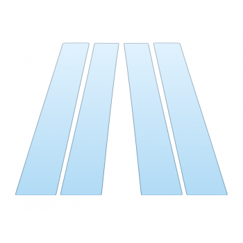 2025 ACURA ZDX TYPE S B PILLARS paint protection film kit