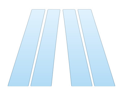 2025 ACURA ZDX TYPE S B PILLARS paint protection film kit