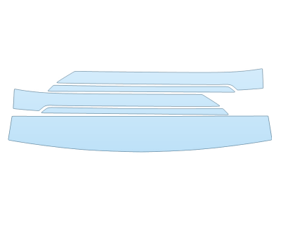 2025 ACURA ZDX TYPE S ROOF PILLARS paint protection film kit