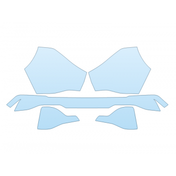 2026 KIA SPORTAGE EX REAR BUMPER paint protection film kit