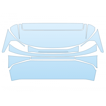 2026 KIA SPORTAGE EX 48 INCH FULL REAR HATCH NO EMBLEMS paint protection film kit