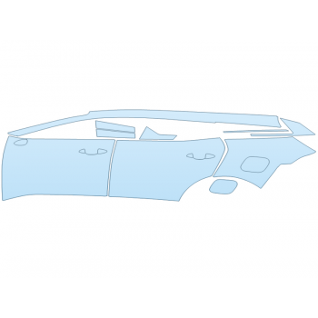 2026 KIA SPORTAGE EX FULL DRIVER SIDE paint protection film kit