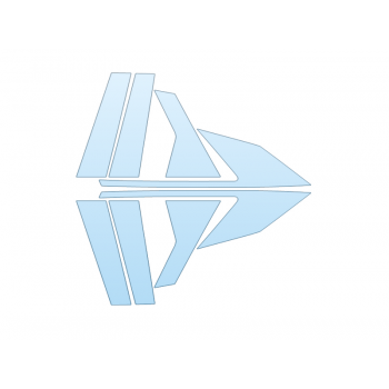 2026 KIA SPORTAGE LX B C D PILLARS paint protection film kit