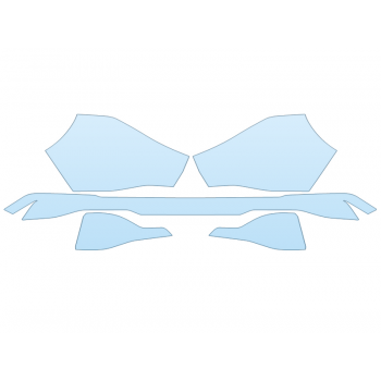 2026 KIA SPORTAGE S HYBRID REAR BUMPER paint protection film kit