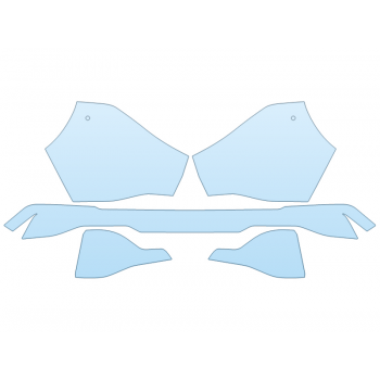 2026 KIA SPORTAGE S HYBRID REAR BUMPER W SENSORS paint protection film kit