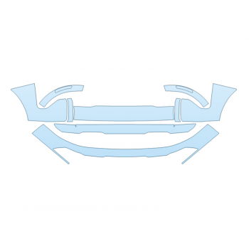 2026 KIA SPORTAGE SX BUMPER PPF kit 2026 KIA SPORTAGE SX BUMPER paint protection film kit