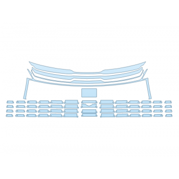 2026 KIA SPORTAGE SX GRILL paint protection film kit