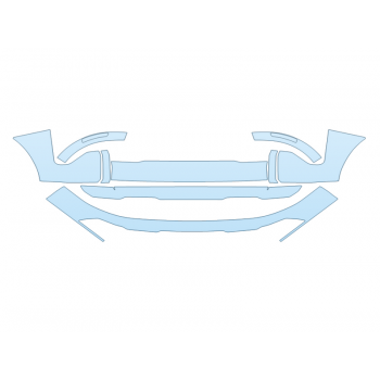 2026 KIA SPORTAGE SX PRESTIGE BUMPER PPF kit 2026 KIA SPORTAGE SX PRESTIGE BUMPER paint protection film kit