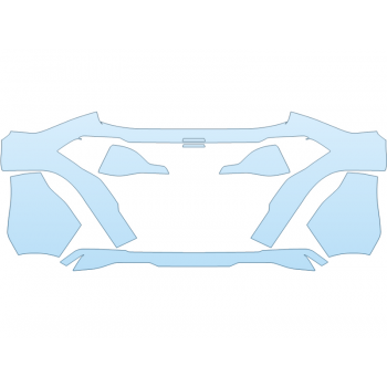 2026 KIA SPORTAGE SX PRESTIGE REAR BUMPER paint protection film kit