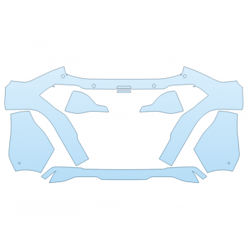 2026 KIA SPORTAGE SX PRESTIGE REAR BUMPER W SENSORS paint protection film kit