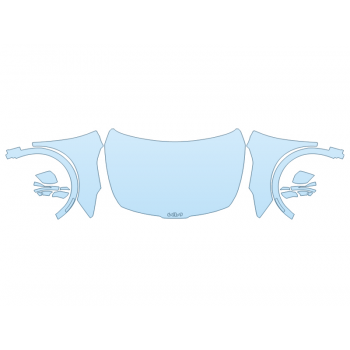 2026 KIA SPORTAGE SX PRESTIGE HOOD FENDERS MIRRORS FULL (WRAPPED EDGES) PPF kit 2026 KIA SPORTAGE SX PRESTIGE HOOD FENDERS MIRRORS FULL (WRAPPED EDGES) paint protection film kit