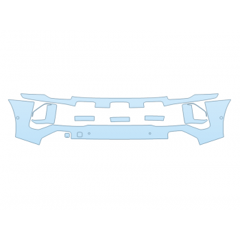 2026 KIA SPORTAGE X-LINE BUMPER W SENSORS paint protection film kit