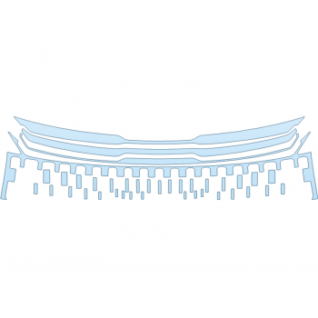 2026 KIA SPORTAGE X-LINE GRILL paint protection film kit