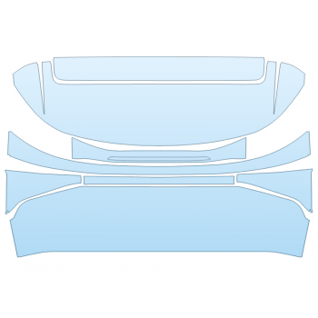 2026 KIA SPORTAGE X-LINE LIMITED FULL REAR HATCH NO EMBLEMS paint protection film kit