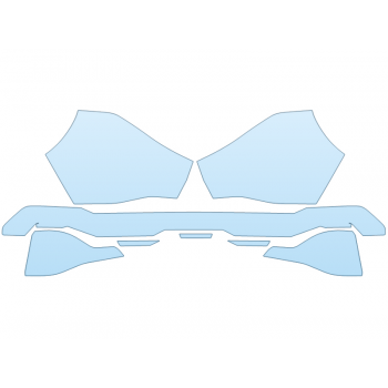 2026 KIA SPORTAGE X-PRO PRESTIGE REAR BUMPER PPF kit 2026 KIA SPORTAGE X-PRO PRESTIGE REAR BUMPER paint protection film kit