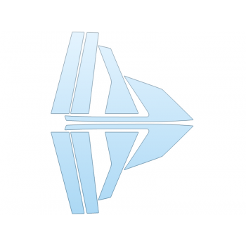 2026 KIA SPORTAGE X-PRO PRESTIGE B C D PILLARS PPF kit 2026 KIA SPORTAGE X-PRO PRESTIGE B C D PILLARS paint protection film kit