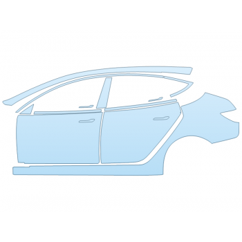 2025 TESLA MODEL 3 BASE DRIVER SIDE paint protection film kit