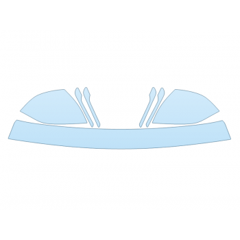 2026 TESLA MODEL 3 BASE MIRRORS DOOR CUPS LUGGAGE AREA paint protection film kit